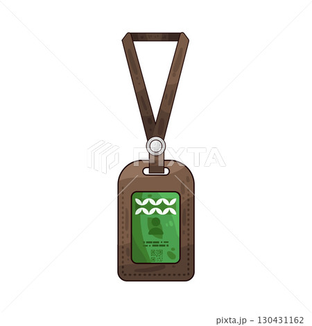 illustration of ID Card holder 130431162