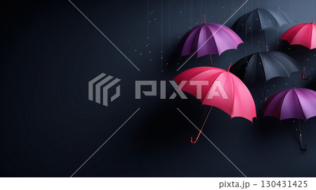 無人 傘 雨傘 130431425