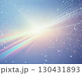 プリズムの光が差し込む宇宙的な背景 130431893
