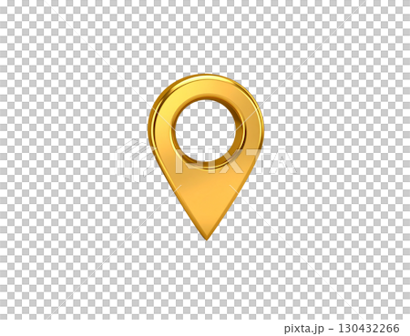 Pins and markers for navigation separated on white background. Pins and markers for navigation separated on white background. 130432266