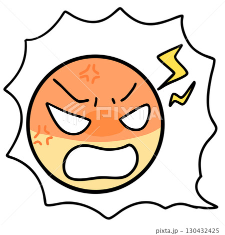 激怒する人の吹き出し 激怒する人の吹き出し 130432425