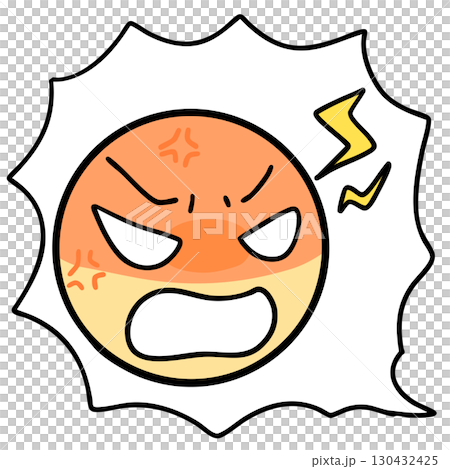 激怒する人の吹き出し 激怒する人の吹き出し 130432425