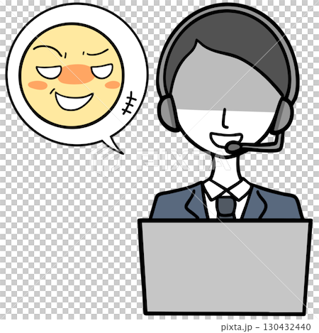 怪しいコールセンターの男性とセクハラをする人 怪しいコールセンターの男性とセクハラをする人 130432440