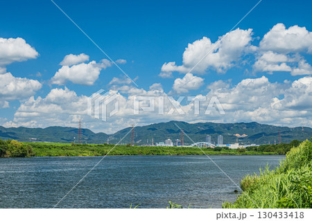 淀川夏景色 枚方市 淀川夏景色 枚方市 130433418