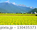 大町市平より爺ヶ岳～鹿島槍ヶ岳～五竜岳方面を望む(長野県大町市)【2025.9】 130435373