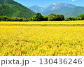 大町市大町より蓮華岳、北葛岳方面を望む(長野県大町市)【2025.9】 130436246