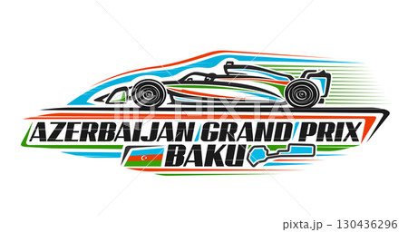 Vector logo for Azerbaijan Grand Prix 130436296