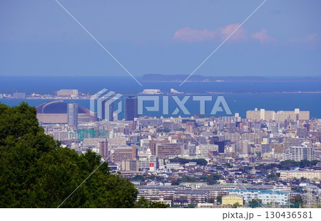 油山 片江展望台より福岡市街地を望む 油山 片江展望台より福岡市街地を望む 130436581