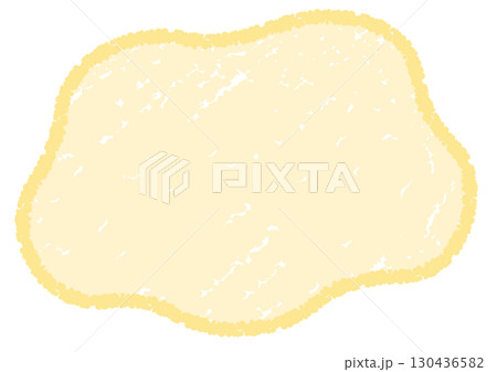 クレヨンタッチのふにゃふにゃフレーム/イエロー 130436582