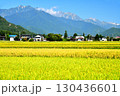 大町市常盤より爺ヶ岳～鹿島槍ヶ岳～五竜岳方面を望む(長野県大町市)【2025.9】 130436601