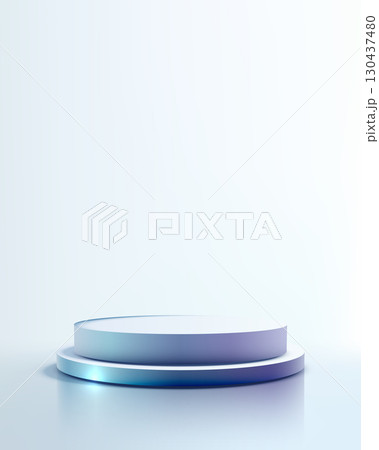 podium mockup platform background with minimal round stage in blue purple gradient light for product display showcase showroom presentation design template clean modern luxury style podium mockup platform background with minimal round stage in blue purple gradient light for product display showcase showroom presentation design template clean modern luxury style 130437480