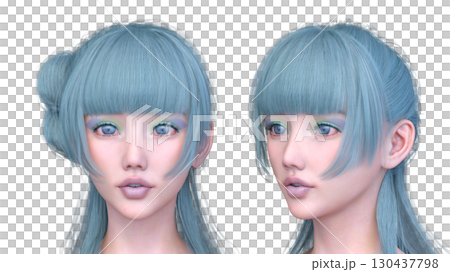 Close-up of a woman's face Close-up of a woman's face 130437798