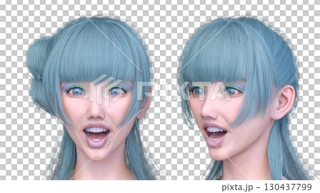 Close-up of a woman's face Close-up of a woman's face 130437799