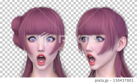 Close-up of a woman's face Close-up of a woman's face 130437801