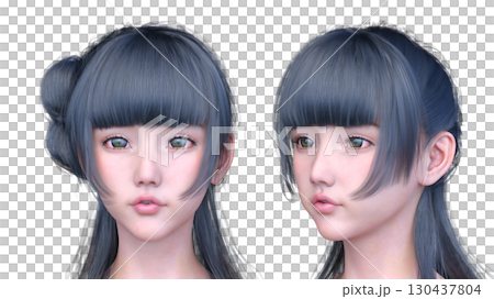 Close-up of a woman's face Close-up of a woman's face 130437804