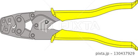 圧着ペンチ 130437929