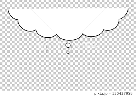 下半部氣泡插圖複製空間 下半部氣泡插圖複製空間 130437959