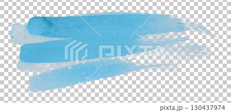 light blue watercolor background. Artistic hand paint. Isolated on transparent background. light blue watercolor background. Artistic hand paint. Isolated on transparent background. 130437974