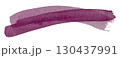 purple watercolor background. Artistic hand paint. Isolated on transparent background. 130437991
