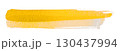 yellow watercolor background. Artistic hand paint. Isolated on transparent background. 130437994