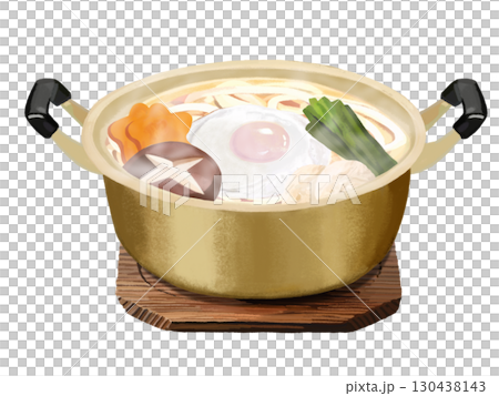 鍋焼きうどん(両手鍋)鍋敷き付き 鍋焼きうどん(両手鍋)鍋敷き付き 130438143