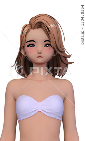 ビキニ姿の女性 ビキニ姿の女性 130438364