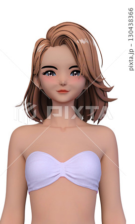 ビキニ姿の女性 ビキニ姿の女性 130438366