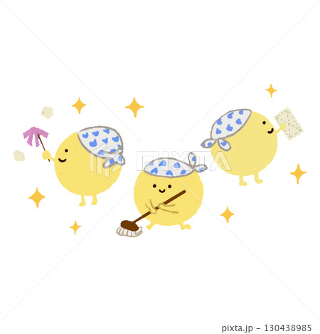 腸内でお掃除する善玉菌たち 130438985