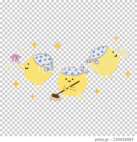 腸内でお掃除する善玉菌たち 130438985