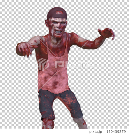 男性ゾンビ 130439279