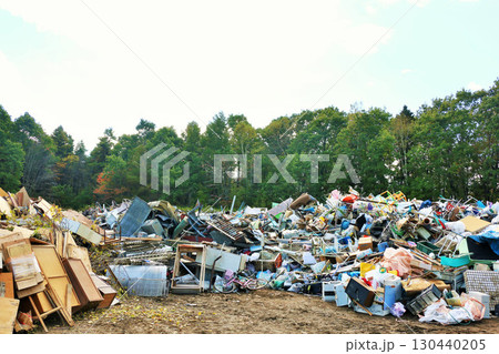 北海道　胆振東部地震の災害ゴミ 130440205