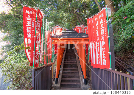 東京都　千代田区永田町　山王日枝神社　山王稲荷神社　千本鳥居 130440316