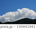 青空と白い雲、夏の雲 130441941