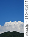 青空と白い雲、夏の雲 130441947