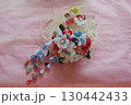 つまみ細工の髪飾り 130442433