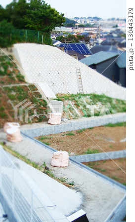 整備中の住宅造成地 自然風景 整備中の住宅造成地 自然風景 130443179