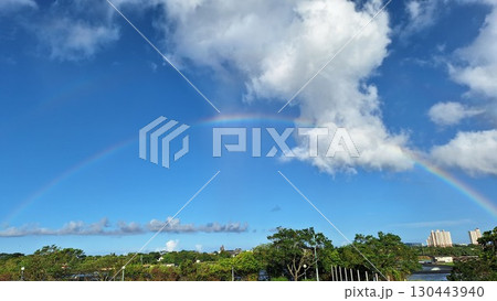 Rainbow after rain Rainbow after rain 130443940