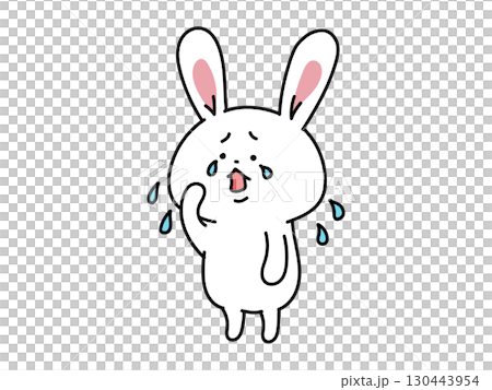 泣いているうさぎさん 泣いているうさぎさん 130443954