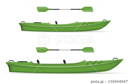 plastic kayak canoe boat for fishing and tourism active recreation cartoon stock vector illustration plastic kayak canoe boat for fishing and tourism active recreation cartoon stock vector illustration 130444047