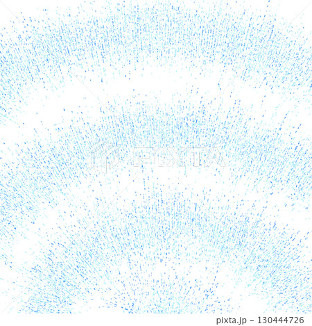 ブルーの点画の波紋柄の背景 130444726