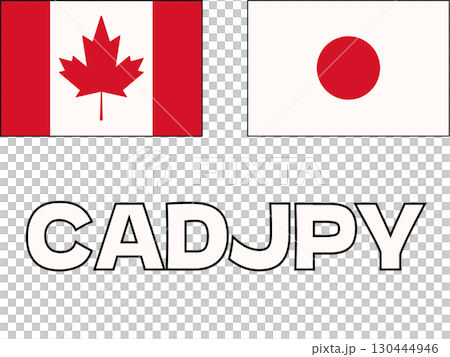 シンプルなカナダドル円のアイコンイラスト シンプルなカナダドル円のアイコンイラスト 130444946