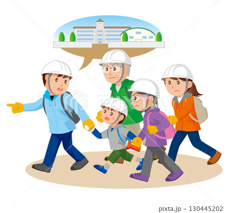 家族で災害避難場所へ02 130445202