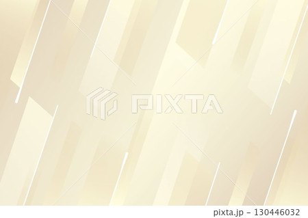 上品な金色ゴールドの斜め図形の抽象的なビジネス背景テクスチャー　高級感のある光沢イラスト 130446032