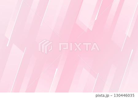 上品ピンク色の斜め四角形ビジネス背景イラスト　シンプルおしゃれなテクスチャーな 130446035