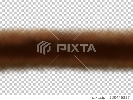 一直線に焦げ付き汚れているイラスト 130446837