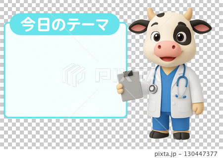 一頭牛微笑著解釋 一頭牛微笑著解釋 130447377