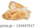 Baguette fresh, crispy isolate on a white background 130447917