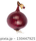 Onions isolated on white background. 130447925