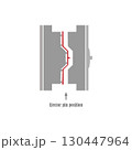 molding icon when open and ejector position 130447964