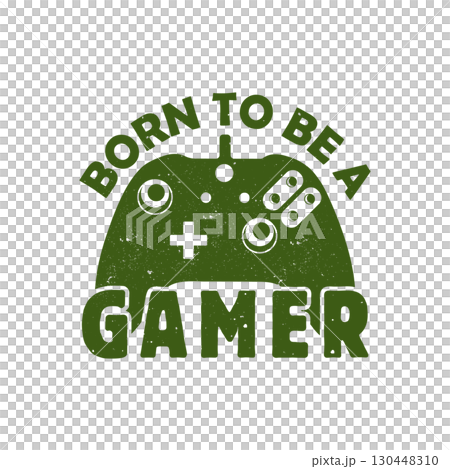 Born to Be a Gamer Gaming T-Shirt Design, Gaming T-Shirt Design, Gamer T-Shirt Svg, Gaming Vector Graphics, Gaming T-Shirt Vector. 130448310